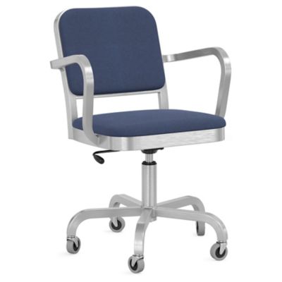 Navy Officer Swivel Armchair