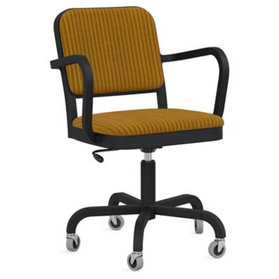 Navy Officer Swivel Armchair