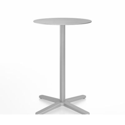 2 Inch X Base Round Counter Table