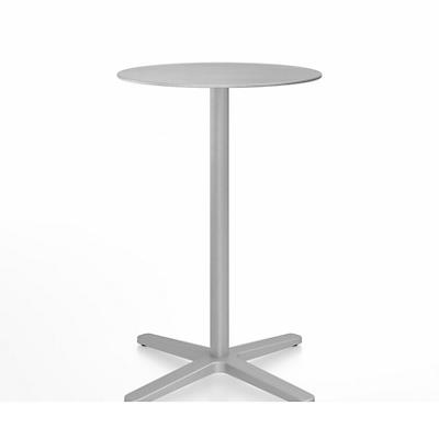 2 Inch X Base Round Counter Table