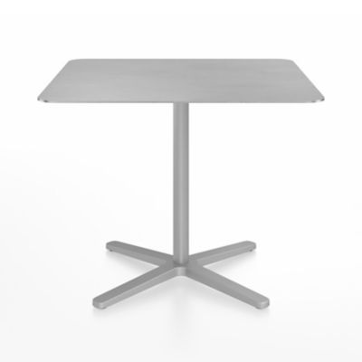 2 Inch X Base Square Cafe Table