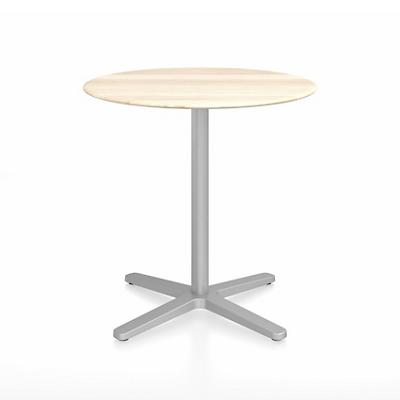 2 Inch X Base Round Cafe Table