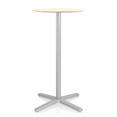 2 Inch X Base Round Bar Table