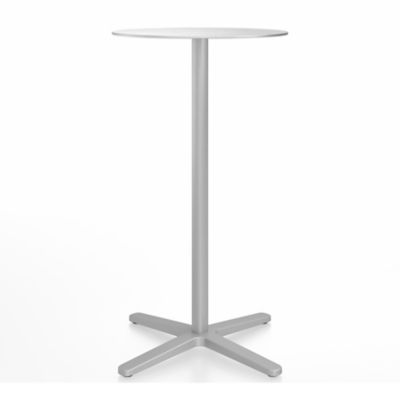 2 Inch X Base Round Bar Table