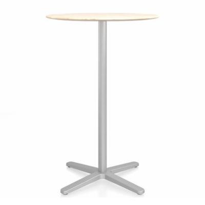 2 Inch X Base Round Bar Table