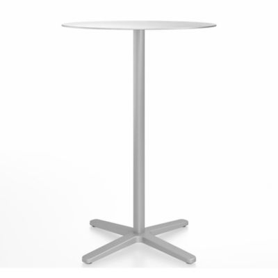 2 Inch X Base Round Bar Table