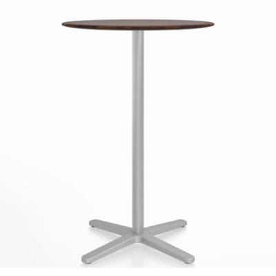 2 Inch X Base Round Bar Table