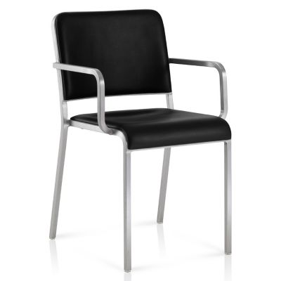 Upholstered Leather Seat Pad for 20-06 Armchair