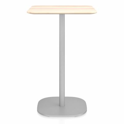 2 Inch Flat Base Counter Table, Square Top