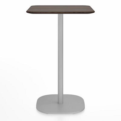 2 Inch Flat Base Counter Table, Square Top