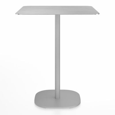 2 Inch Flat Base Counter Table, Square Top