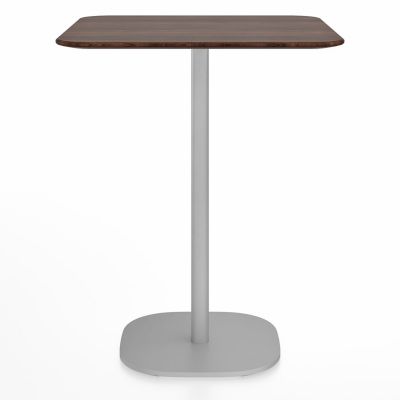 2 Inch Flat Base Counter Table, Square Top