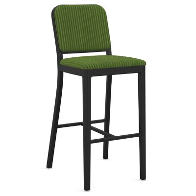 Navy Officer Upholstered Bar/Counter Stool