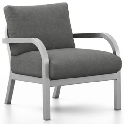 Navy Outdoor Lounge Armchair