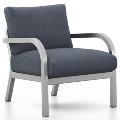 Navy Outdoor Lounge Armchair