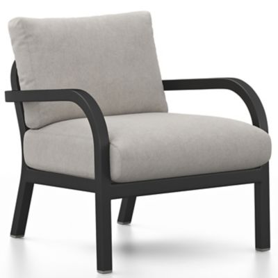 Navy Outdoor Lounge Armchair