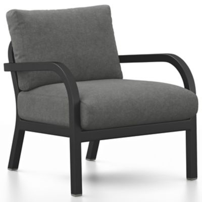 Navy Outdoor Lounge Armchair