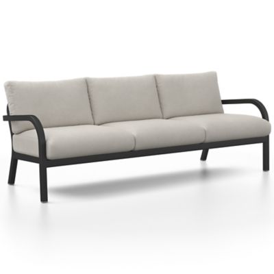 Navy Lounge 3-Seater Sofa