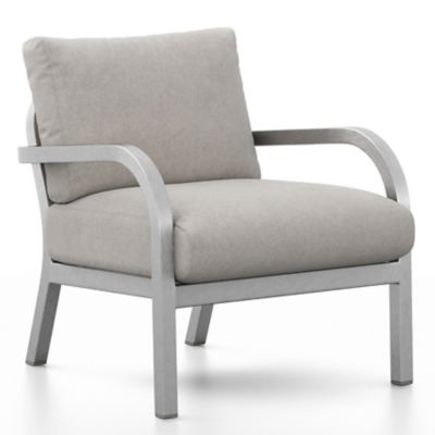 Navy Outdoor Lounge Armchair