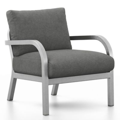 Navy Outdoor Lounge Armchair