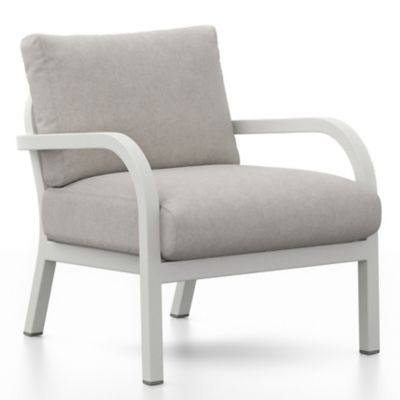 Navy Outdoor Lounge Armchair