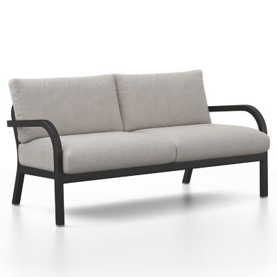 Navy Outdoor Lounge 2-Seat Sofa