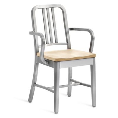 Navy Outdoor Arm Chair