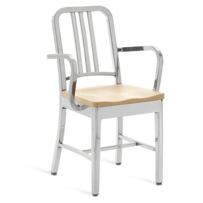 Navy Outdoor Arm Chair