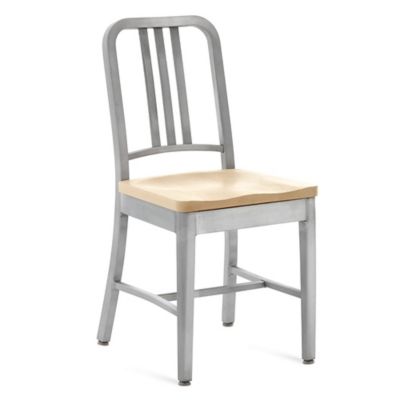 Navy Outdoor Side Chair