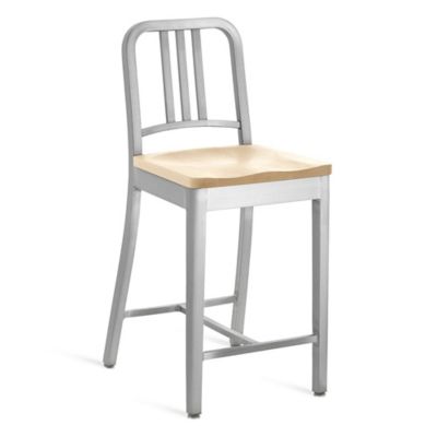 Navy Outdoor Bar / Counter Stool