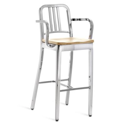 Navy Outdoor with Arm Bar / Counter Stool