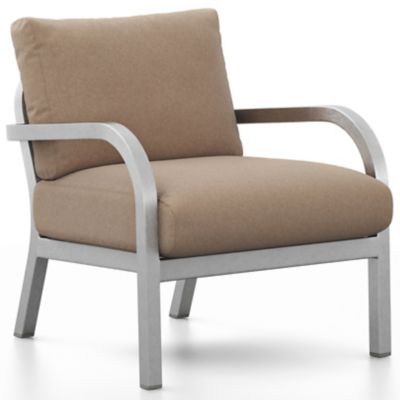 Navy Lounge Armchair