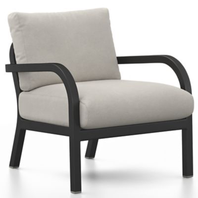Navy Lounge Armchair