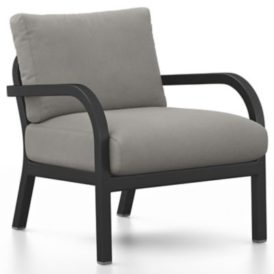 Navy Lounge Armchair