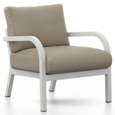 Navy Lounge Armchair