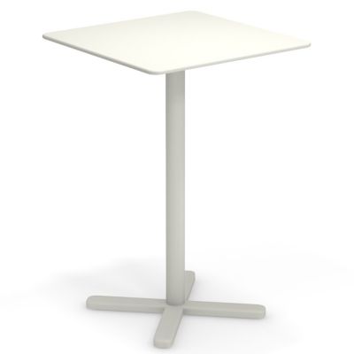 Darwin Outdoor/Indoor Tilt Top Bar Table (White) - OPEN BOX