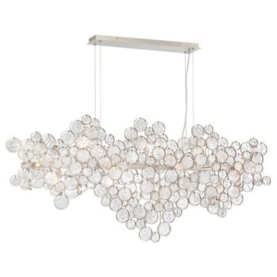 Trento Clustered Glass Linear Suspension