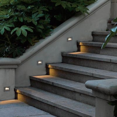 Outdoor In-Wall LED Step Light by Eurofase at Lumens.com