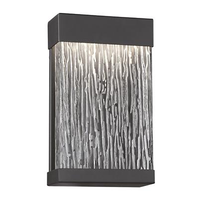 Outdoor Grain Glass LED Wall Sconce