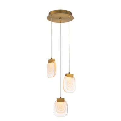 Paget Small LED Multi-Light Pendant