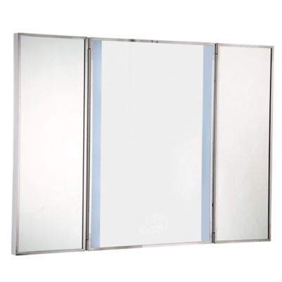 Trias Trifold LED Mirror