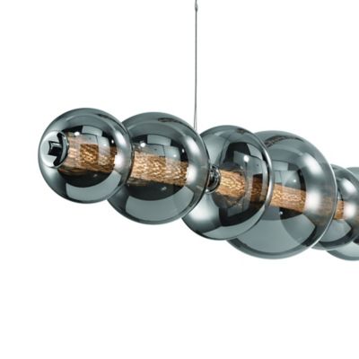 Shown in Chrome finish, with Smoke Shade color option, Detail view