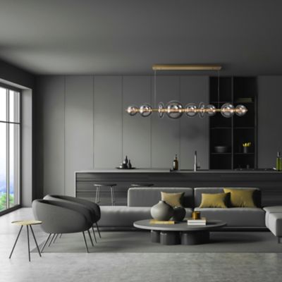 Shown in Gold finish, with Smoke Shade color option, in use