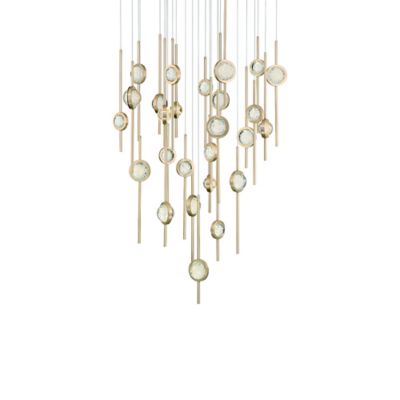 Barletta LED Multi-Light Pendant (Brass|26 Light) - OPEN BOX