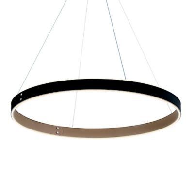 Verdura LED Chandelier (Black with Brown|Small) - OPEN BOX