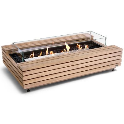 Cosmopolitan 50 Teak Fire Table