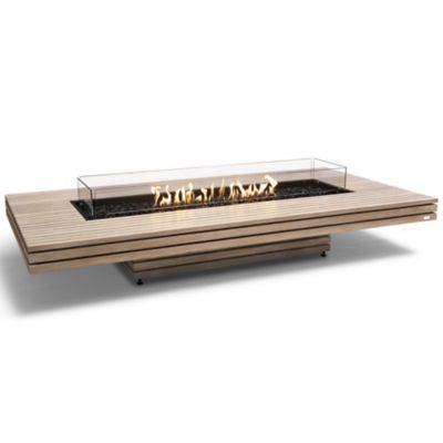 Gin 90 Teak Low Fire Table