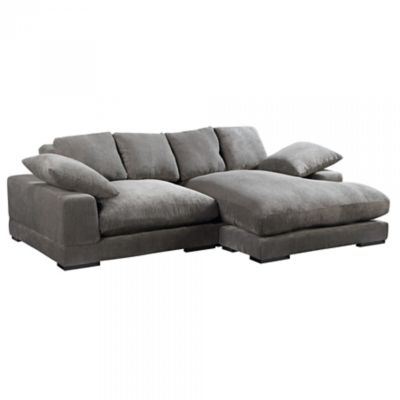 Plunge Sectional Sofa (Charcoal) - OPEN BOX RETURN