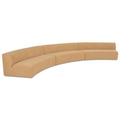 Naomi 3 Piece Concave Modular Sectional