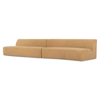 Naomi 2 Piece Wave Sectional Sofa